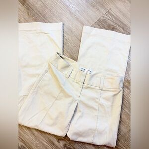 Trina Turk Gold Sparkle Wide Leg Trousers